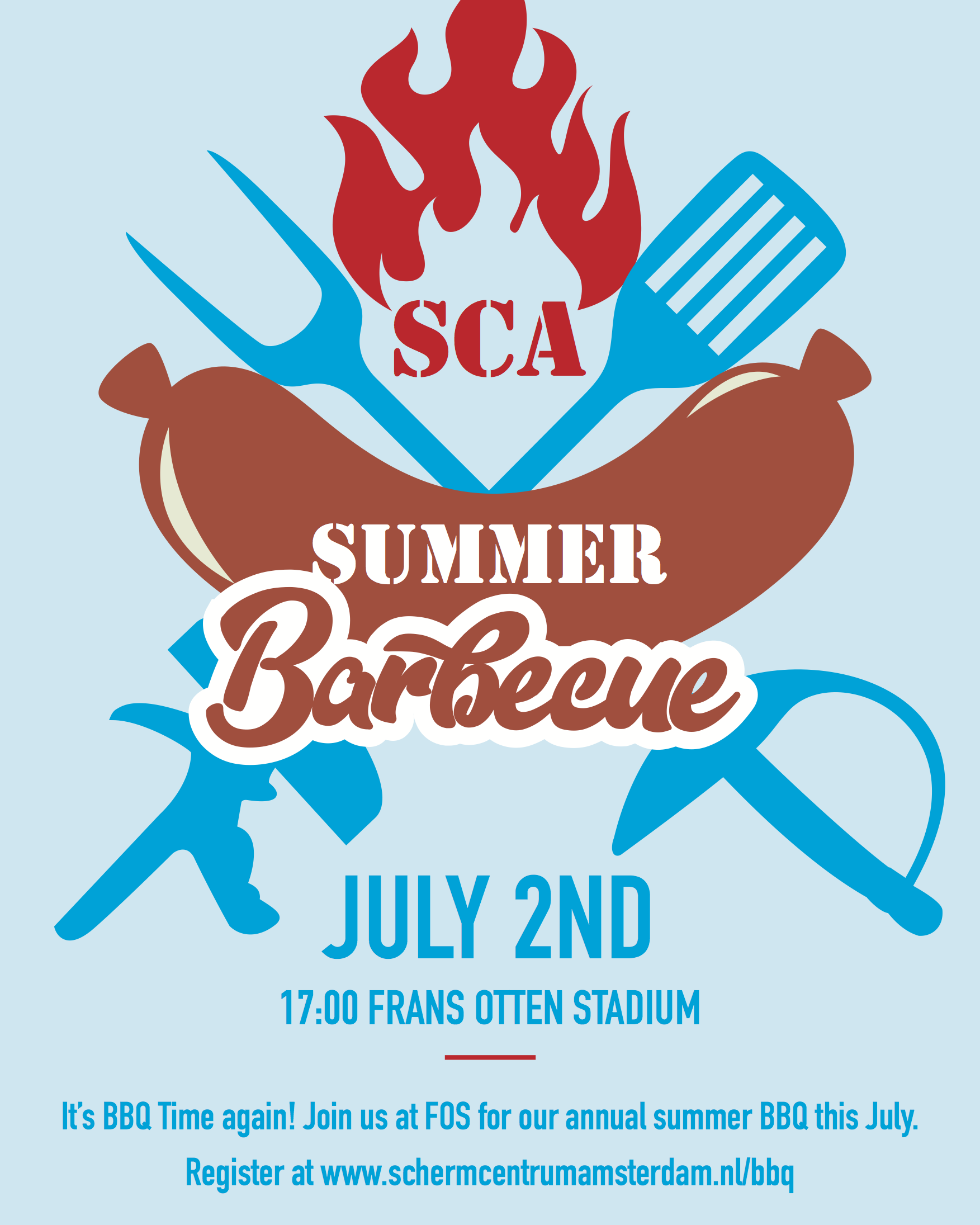 Poster SCA BBQ 2021